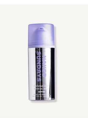 Brand New Sealed Naked Sundays CabanaClear Water Gel Serum Sunscreen SPF 50 30ml